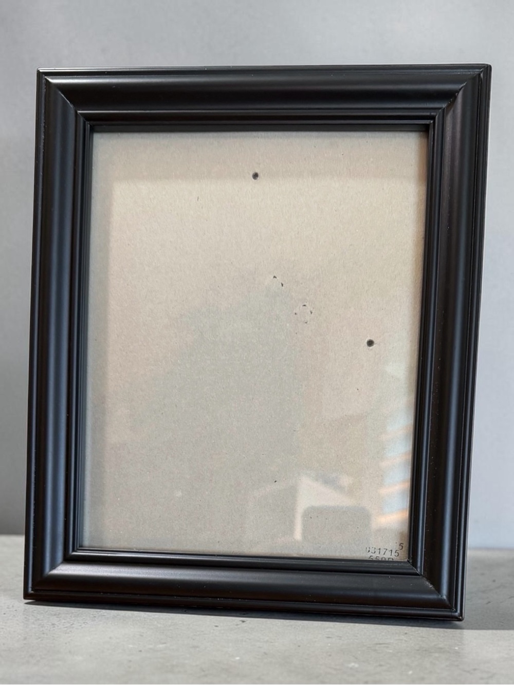 Black 8x10 Picture Frame with Glass Modern Tabletop & Wall Display